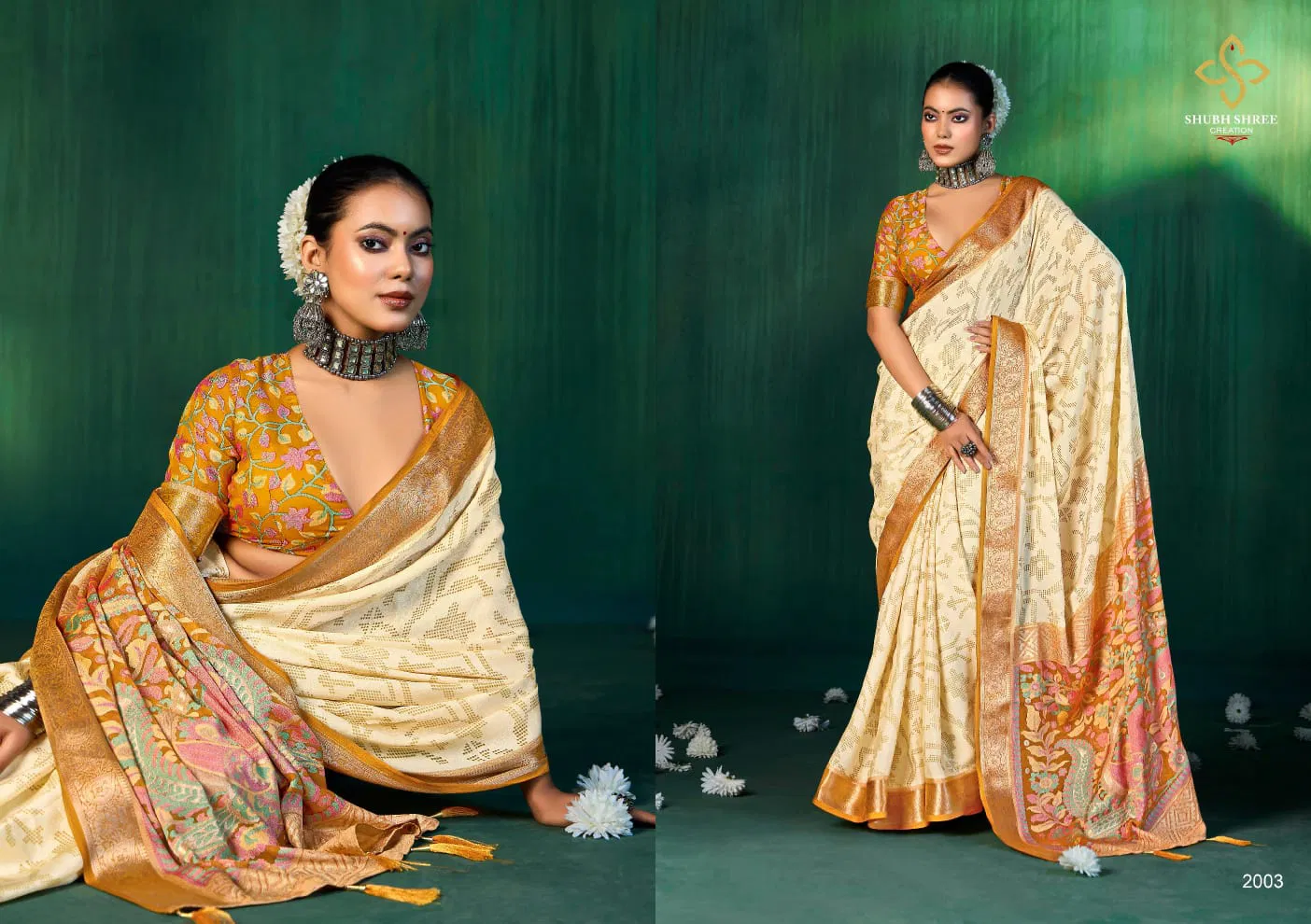 Devyani By Shubh Shree Brasso Wedding Wear Surat Saree Wholesale Market